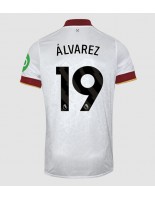 West Ham United Edson Alvarez #19 Alternativní Dres 2024-25 Krátký Rukáv